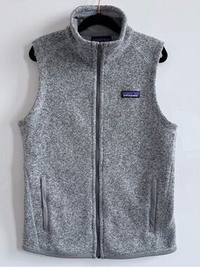 EUC Patagonia Women's Better Sweater Fleece Vest Gray | XS
